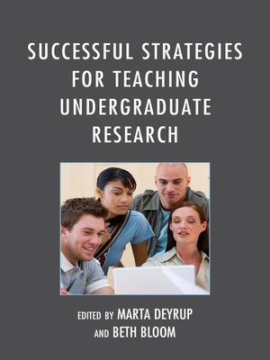 cover image of Successful Strategies for Teaching Undergraduate Research